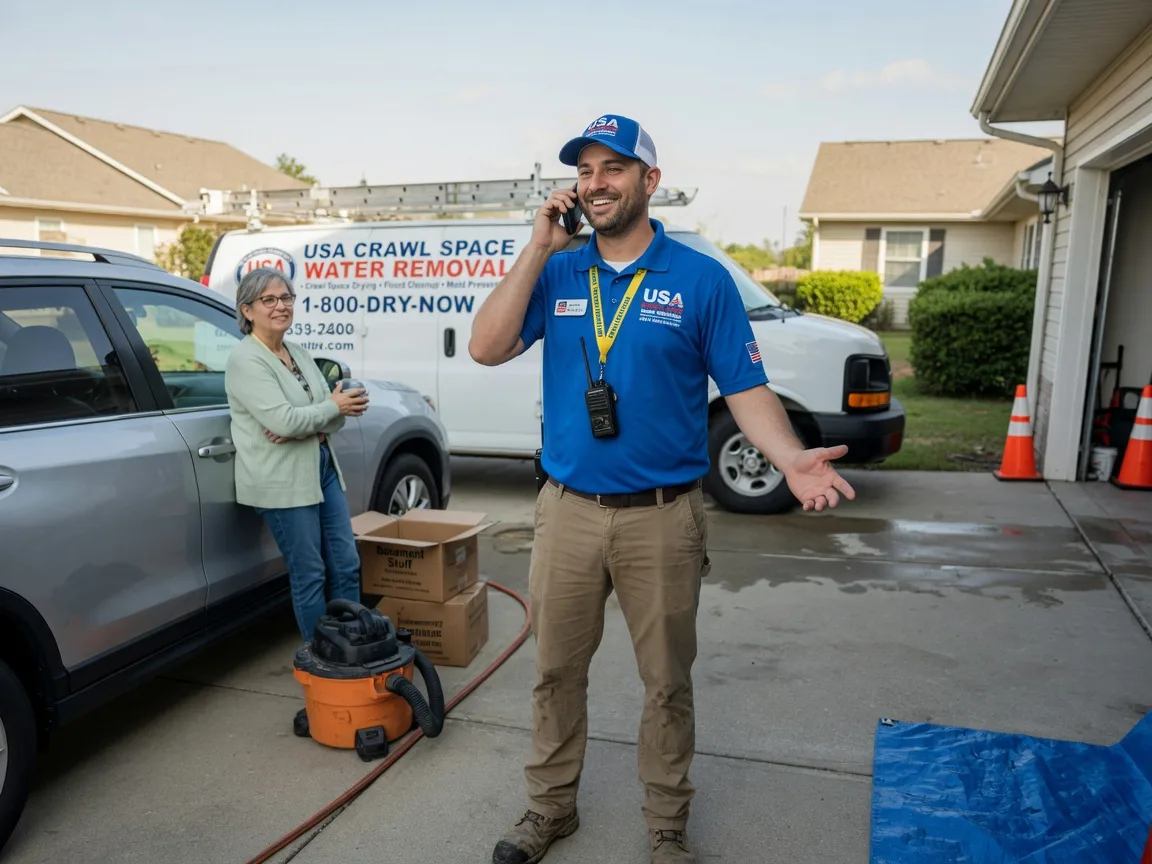 Crawl Space Water Removal Pickerington, OH FAQs